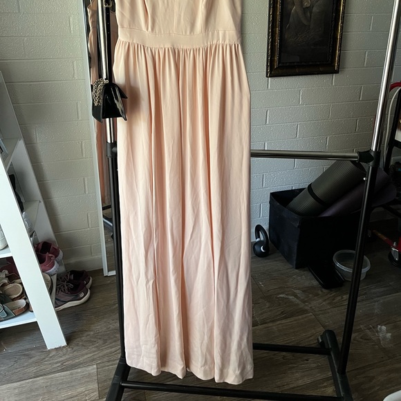 Blush floor length dress - Picture 2 of 5